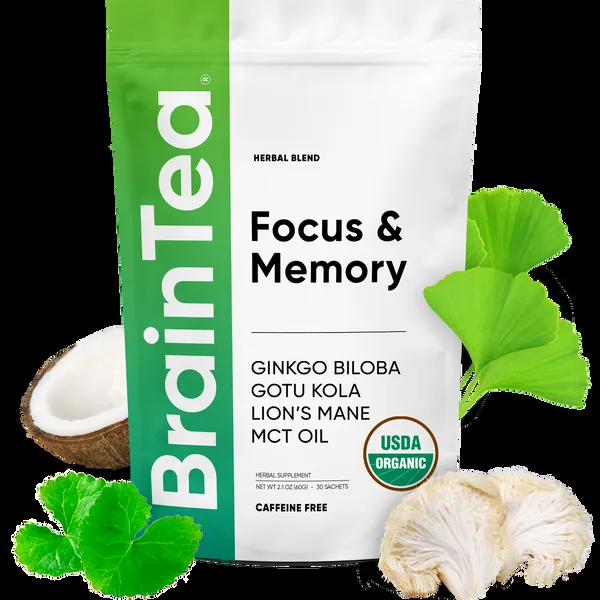 BrainTea Focus & Memory · 30 tea bags